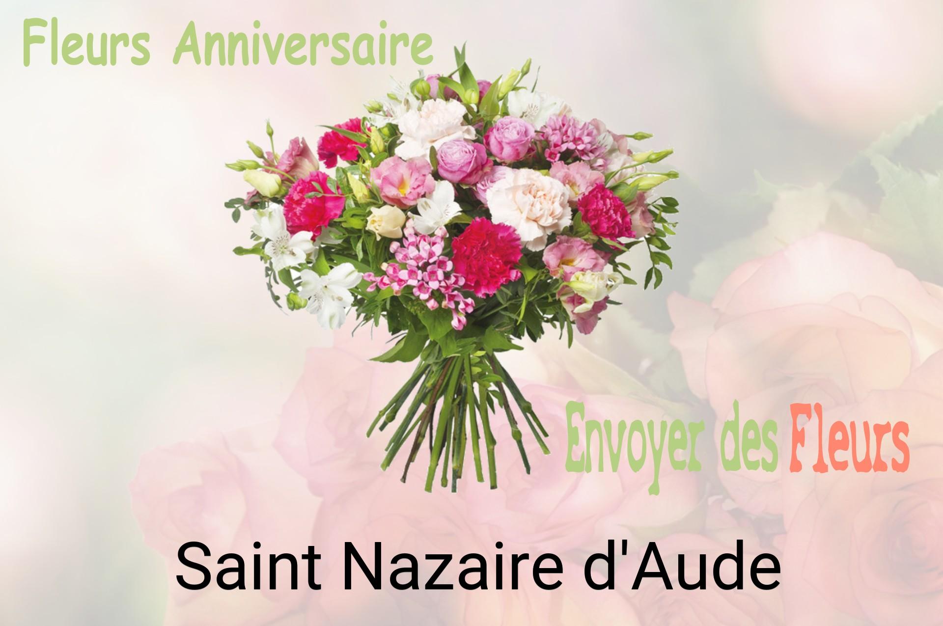Bouquet de fleurs d’anniversaire livré à Saint-Nazaire-d'Aude